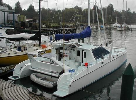 Used Sail Catamaran for Sale 2002 Crowther 47 Boat Highlights