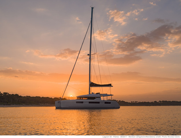New Sail Catamaran for Sale  Lagoon 50 Boat Highlights