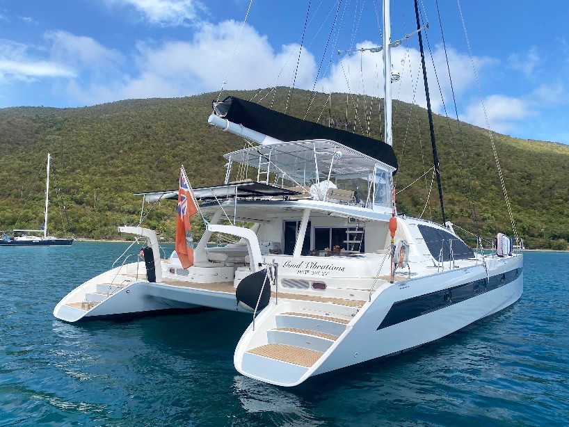Used Sail Catamaran for Sale 2003 Leopard 62 Boat Highlights
