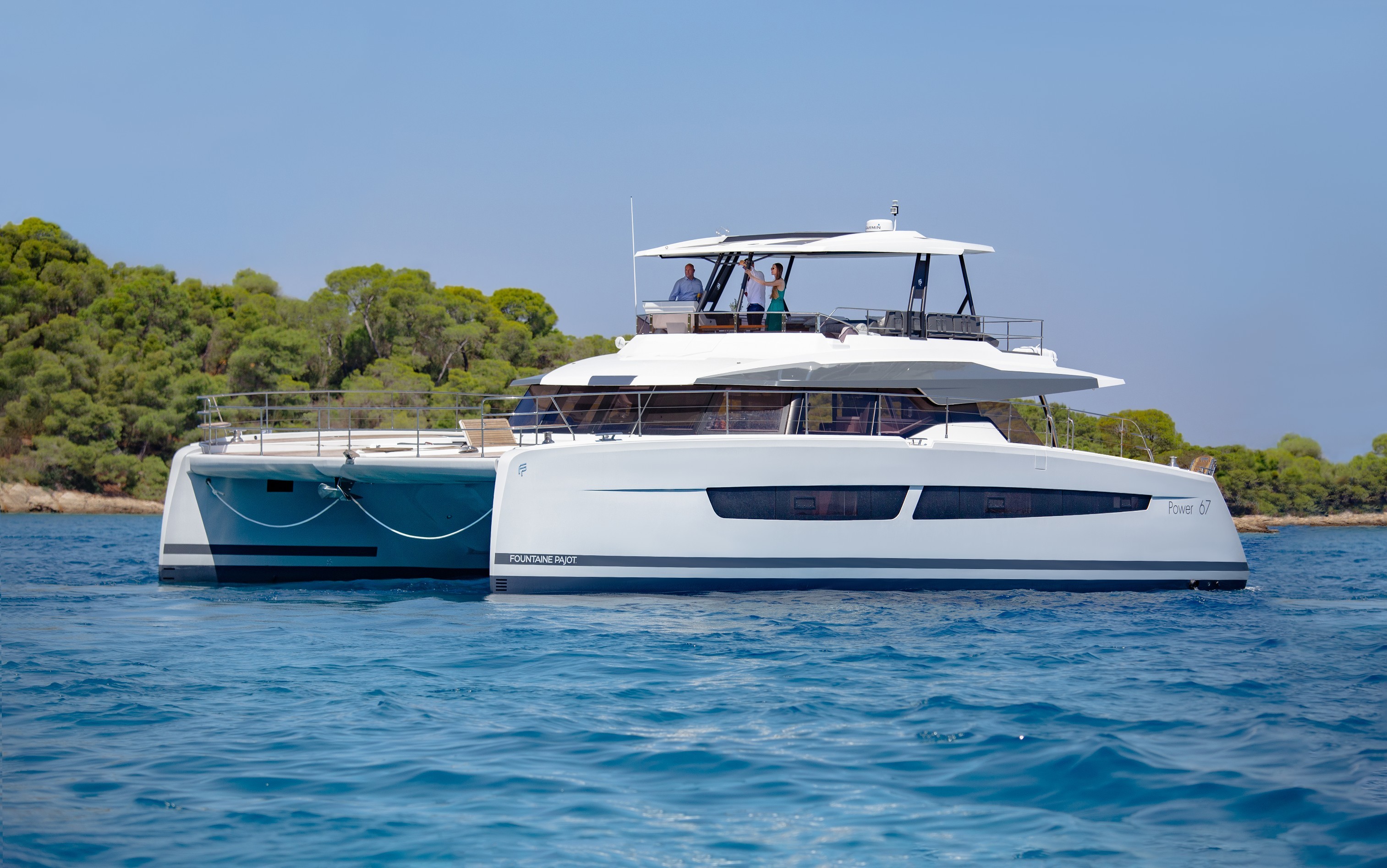 fountaine pajot 67 power catamaran for sale