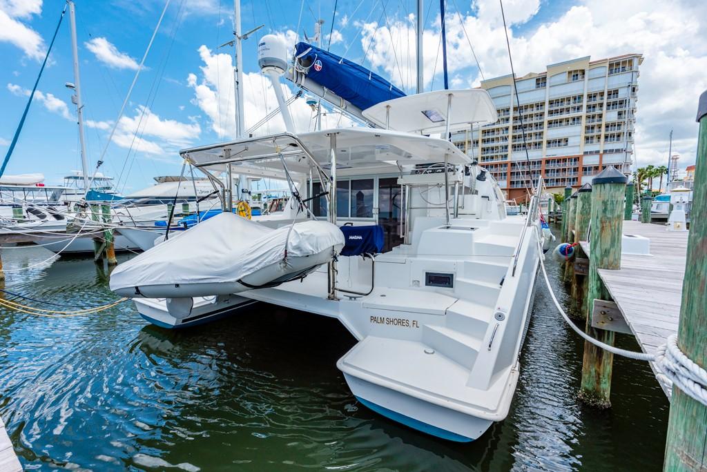 Used Sail Catamaran for Sale 2017 Leopard 40 Boat Highlights