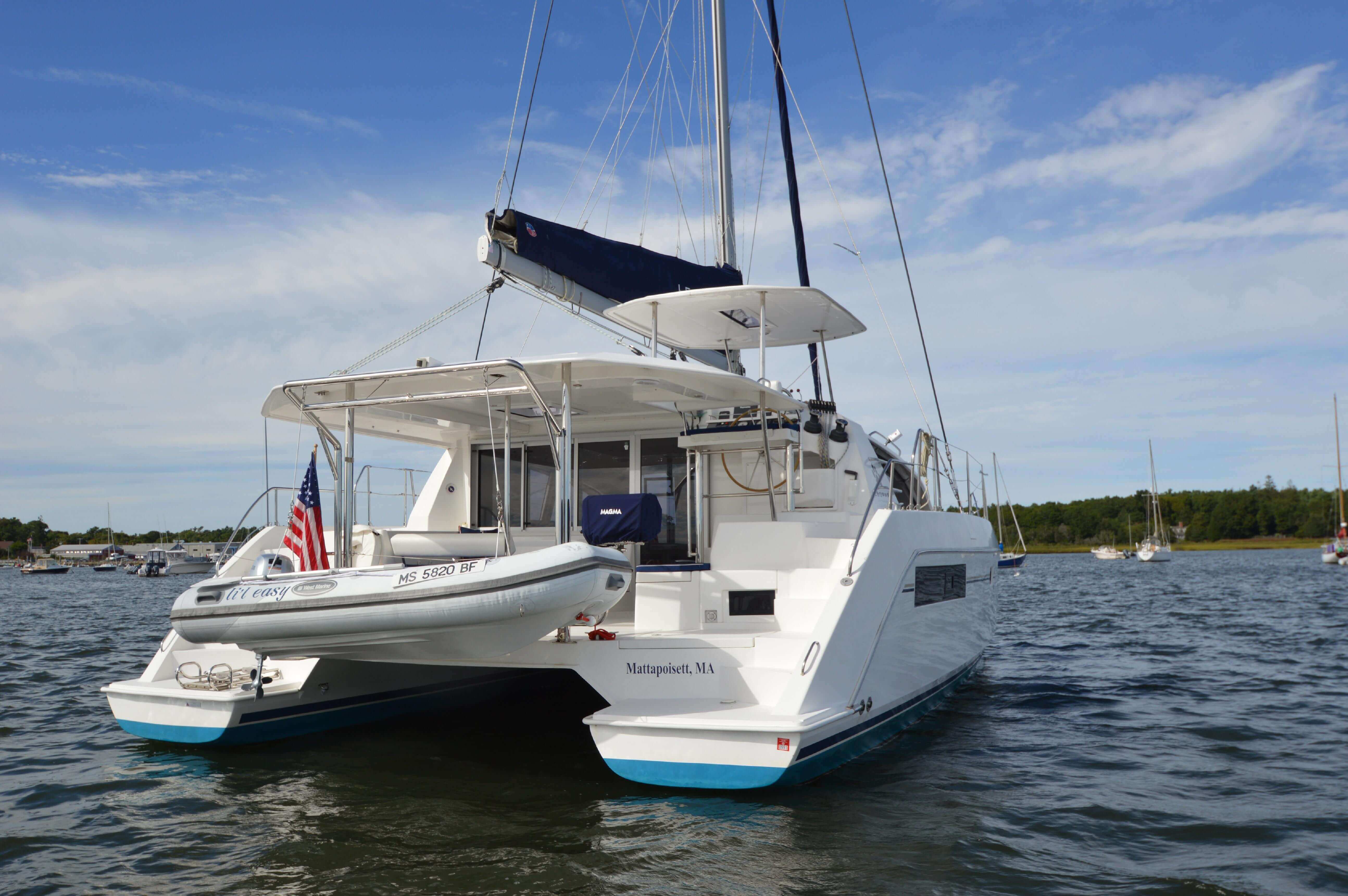 Used Sail Catamaran for Sale 2015 Leopard 40 Boat Highlights