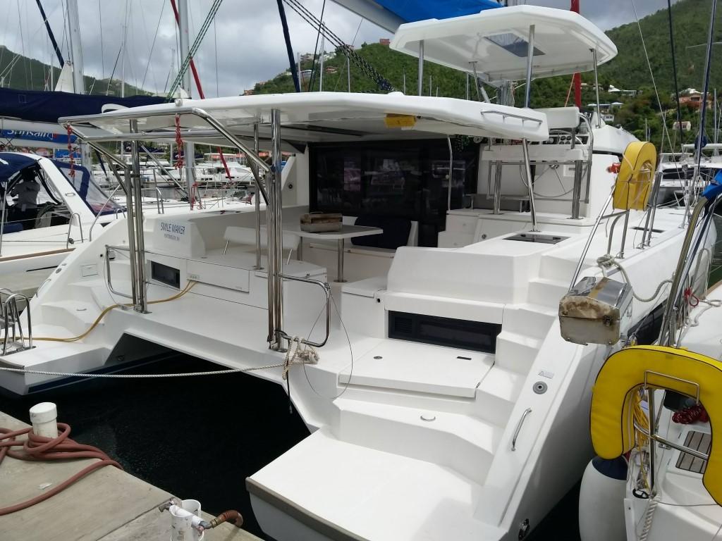 Used Sail Catamaran for Sale 2017 Leopard 45 Boat Highlights