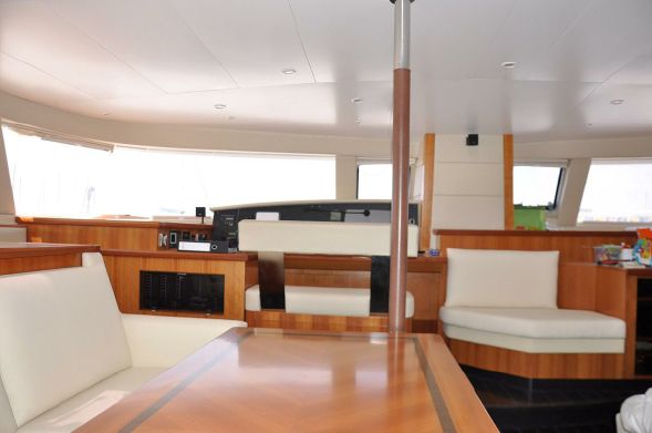 Used Sail Catamaran for Sale 2012 Galathea 65 Layout & Accommodations
