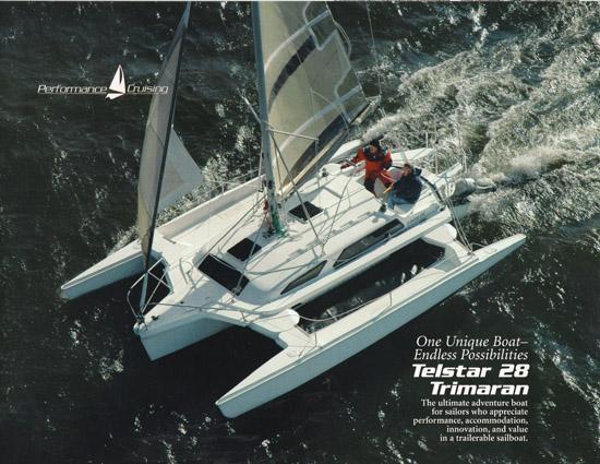 Used Sail Trimaran For Sale 2010 Performance Cruising Telstar 28 28ft