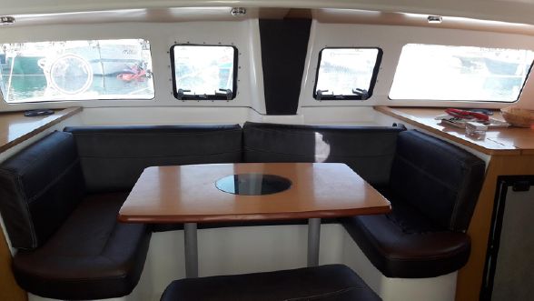 Used Sail Catamaran for Sale 2012 Mahe 36 Layout & Accommodations