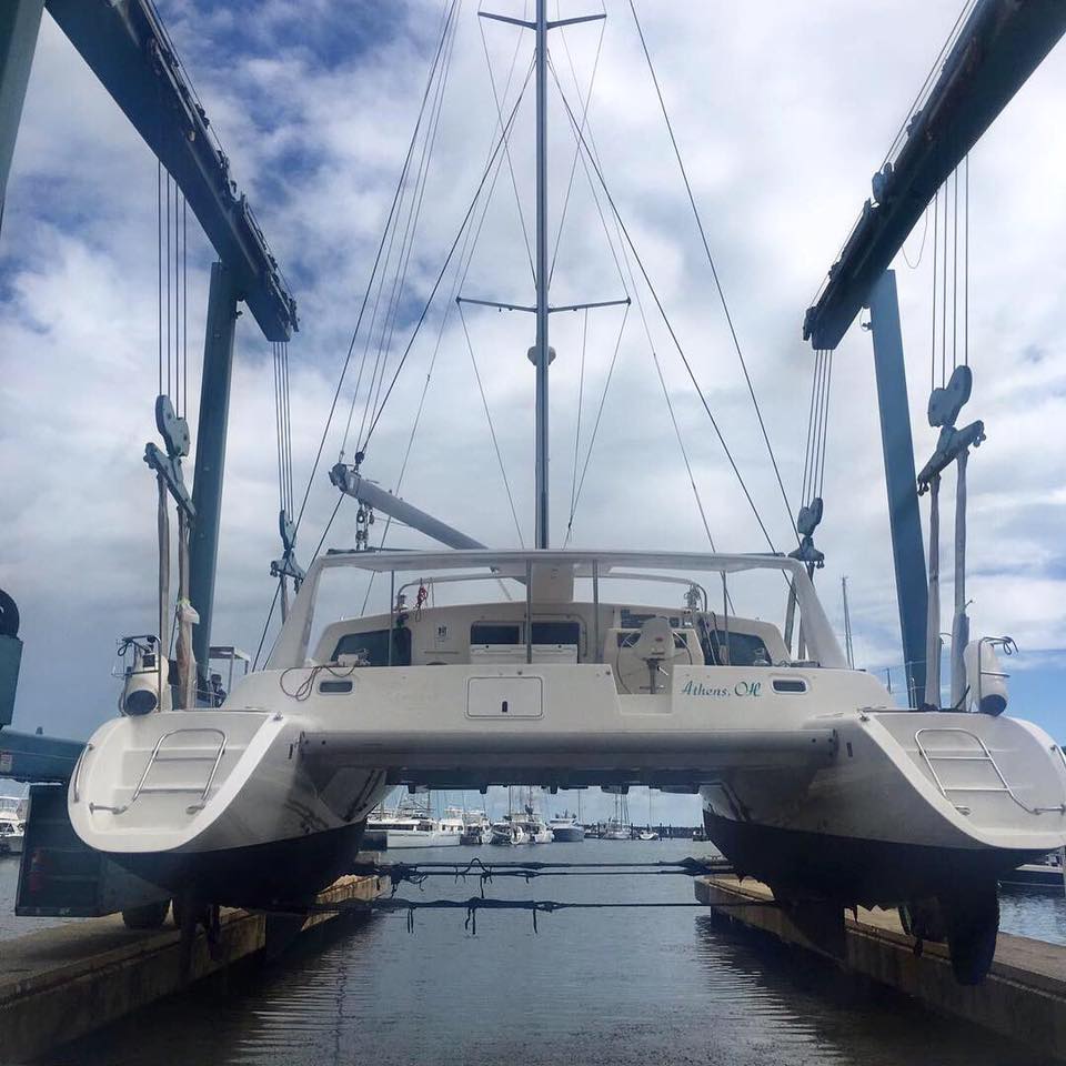 Used Sail Catamaran for Sale 2000 Voyage 500 Boat Highlights