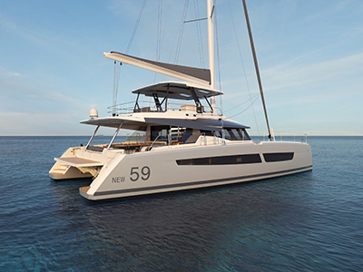 New Sail Catamaran for Sale 2021 Fountaine Pajot 59 
